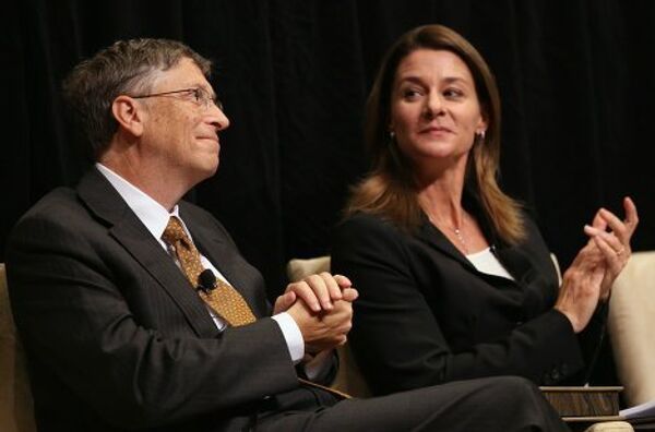  Билл Гейтс и его супруга Мелинда