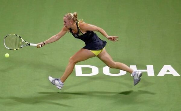 Каролин Возняцки проиграла в финале теннисного турнира в Дохе