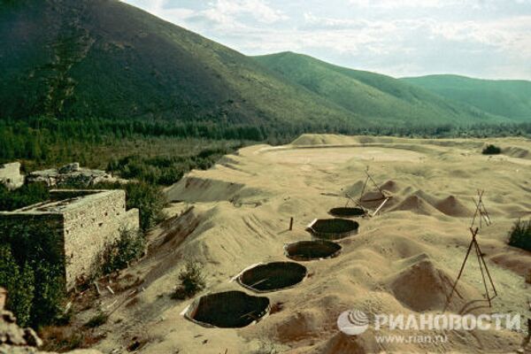 Лагерь Бутугычаг на Колыме - обогатительная фабрика урановой руды