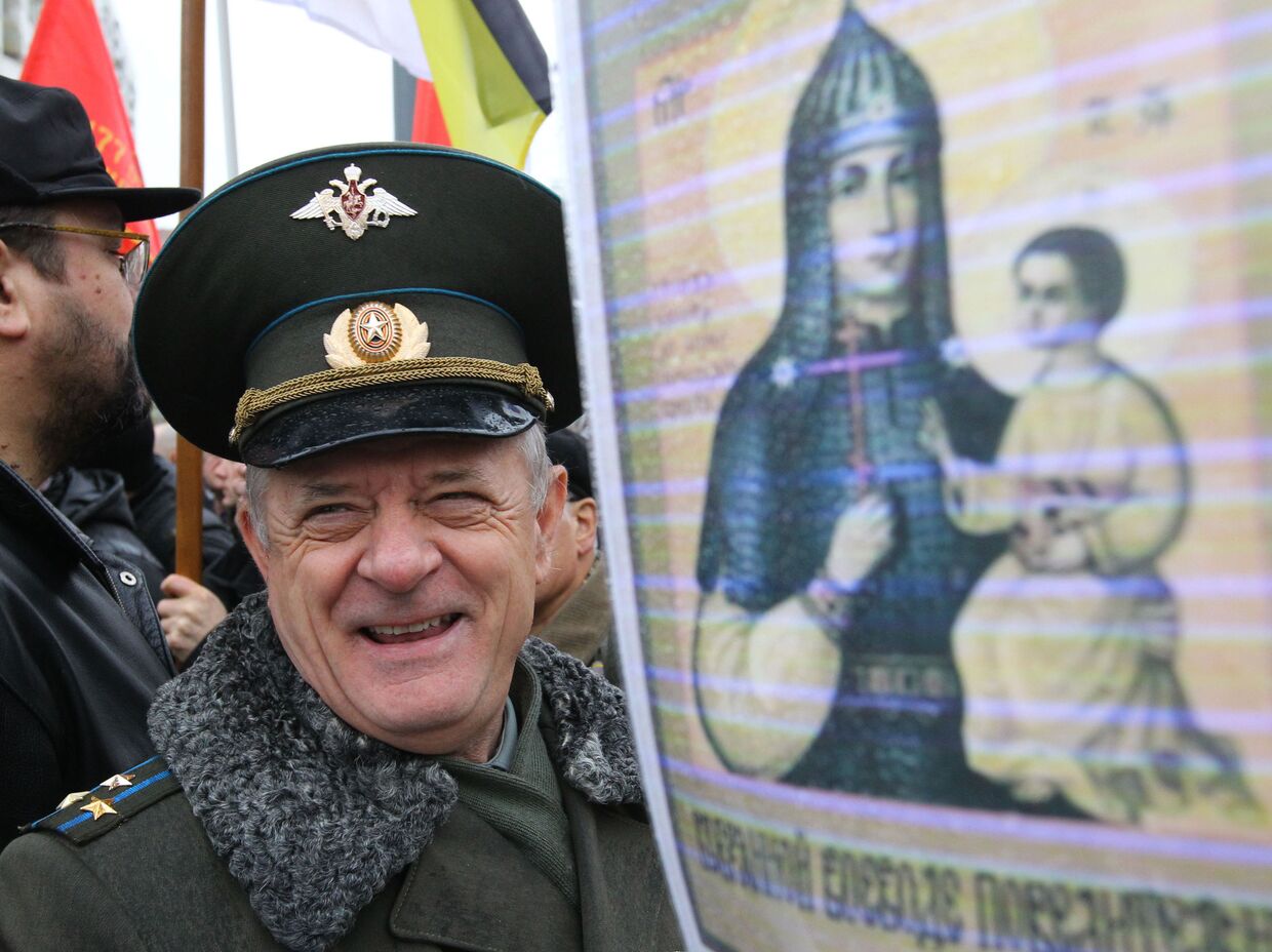 Русский марш националистических организаций прошел в Москве
