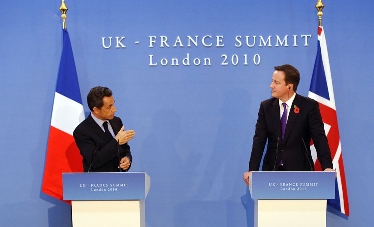 Британия и Франция объявили, что они начинают эпоху нового военного сотрудничества