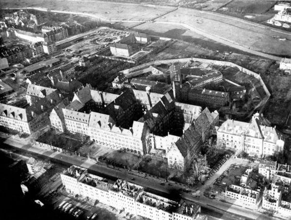 Нюрнбергский дворец юстиции, зима 1945/46 гг.