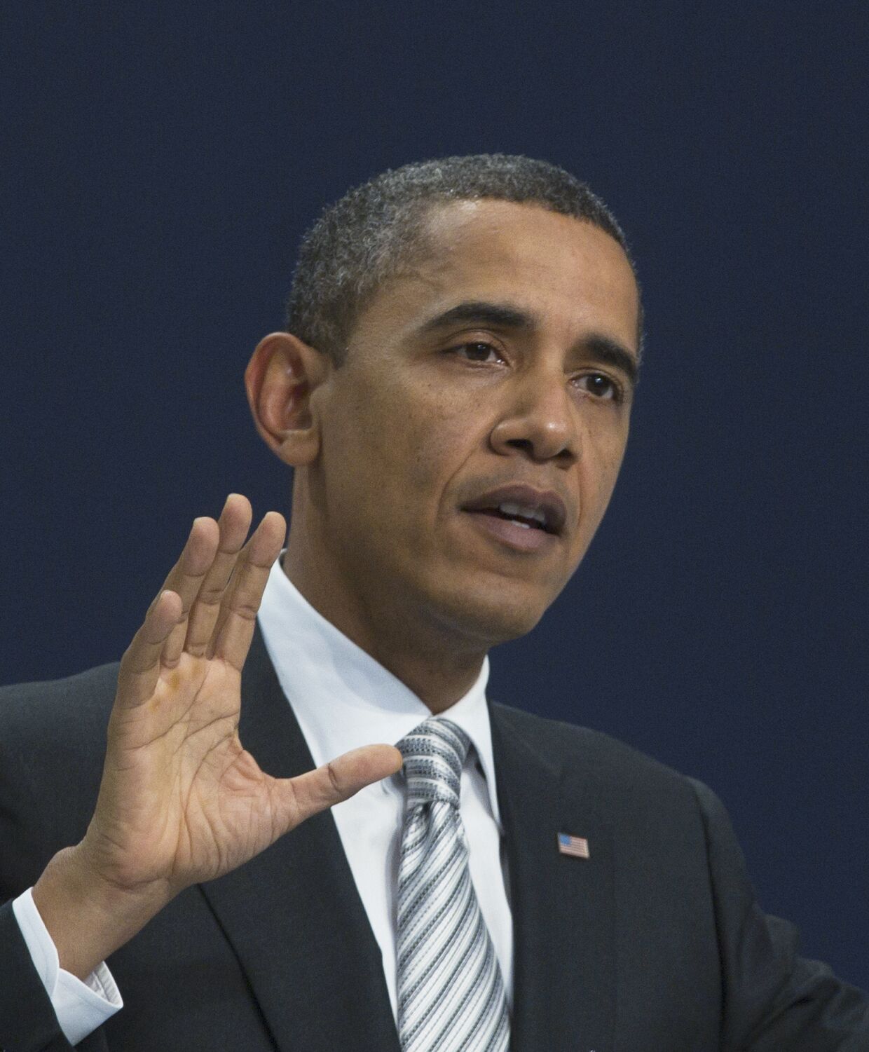 Президент США Барак Обама провел пресс-конференцию Совете Россия–НАТО в Лиссабоне