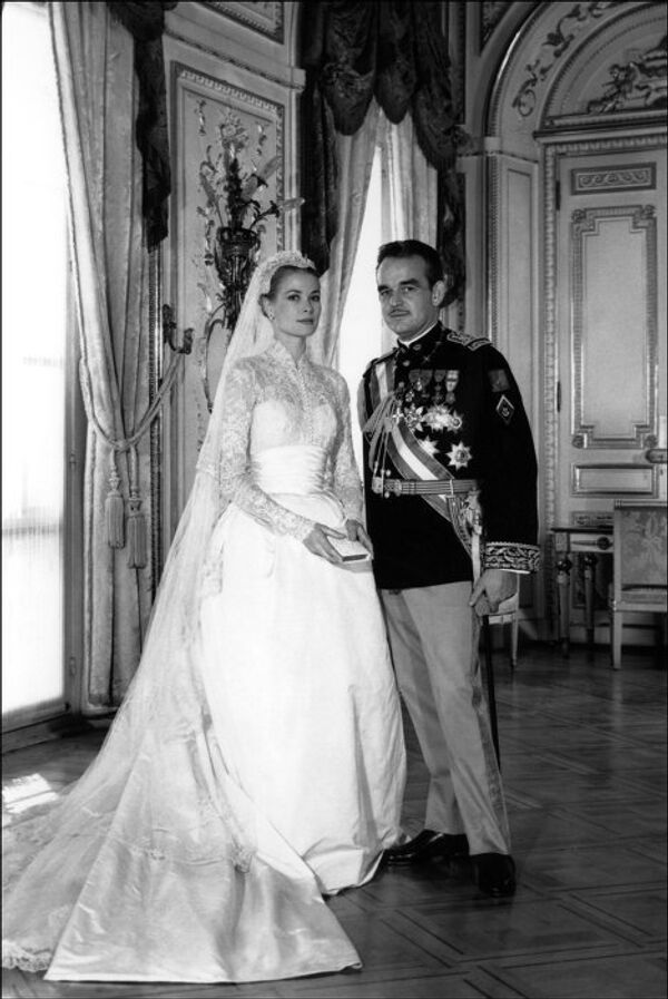 свадьба века принца Монако Ренье и Грейс Келли