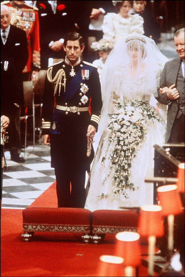 свадьба принца Чарльза и Дианы Спенсер