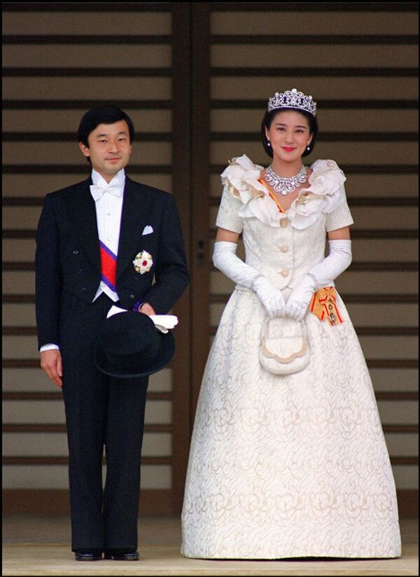 кронпринц Нарухито и принцесса Масако