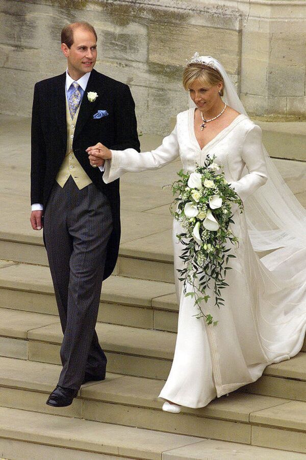 свадьба принца Эдварда и Софии Риз-Джонс
