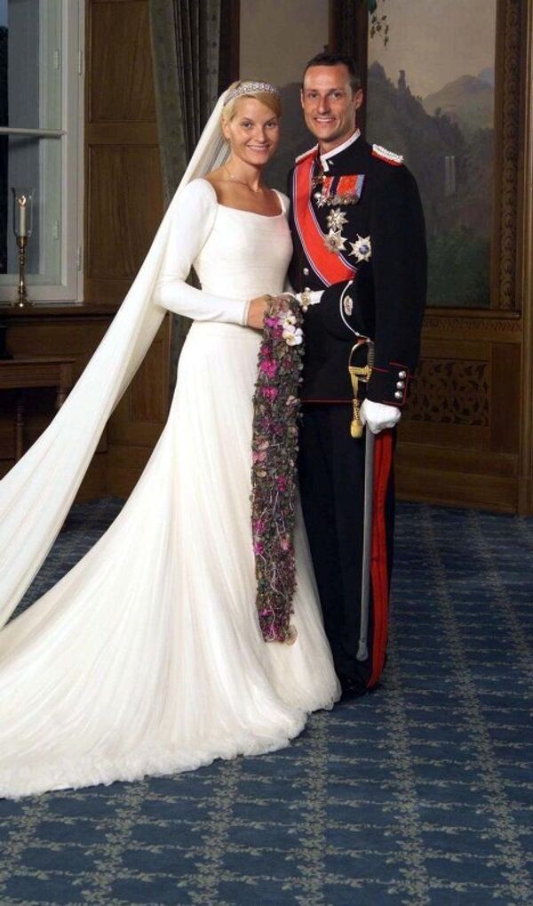 Свадьба норвежского принца Хокон Магнус и Метте-Марит Тьессем Хойби