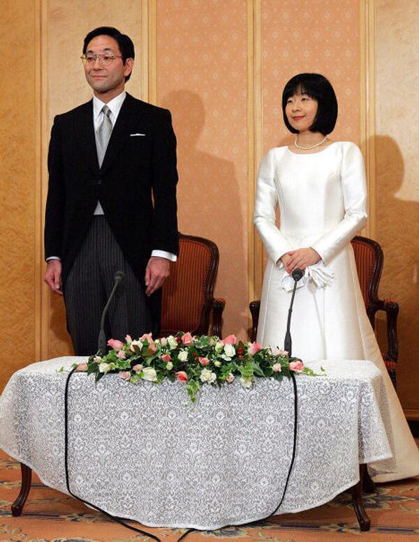 японская принцесса Саяко, вышедшая 15 ноября 2005 года замуж за Йосики Курода