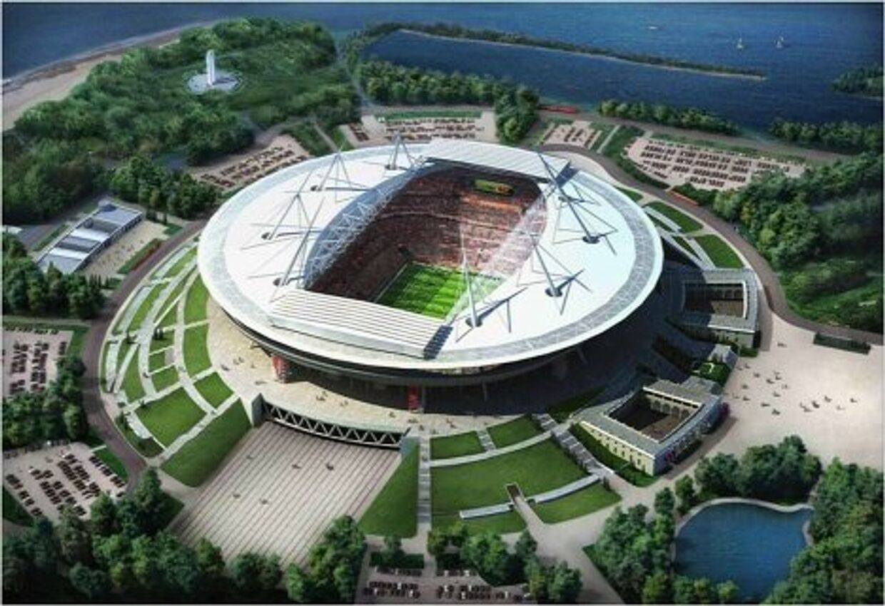 Стадион в Санкт-Петербурге будет готов в 2013 году