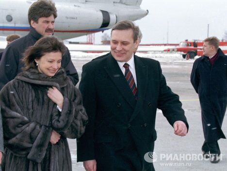 Михаил Касьянов и Юлия Тимошенко