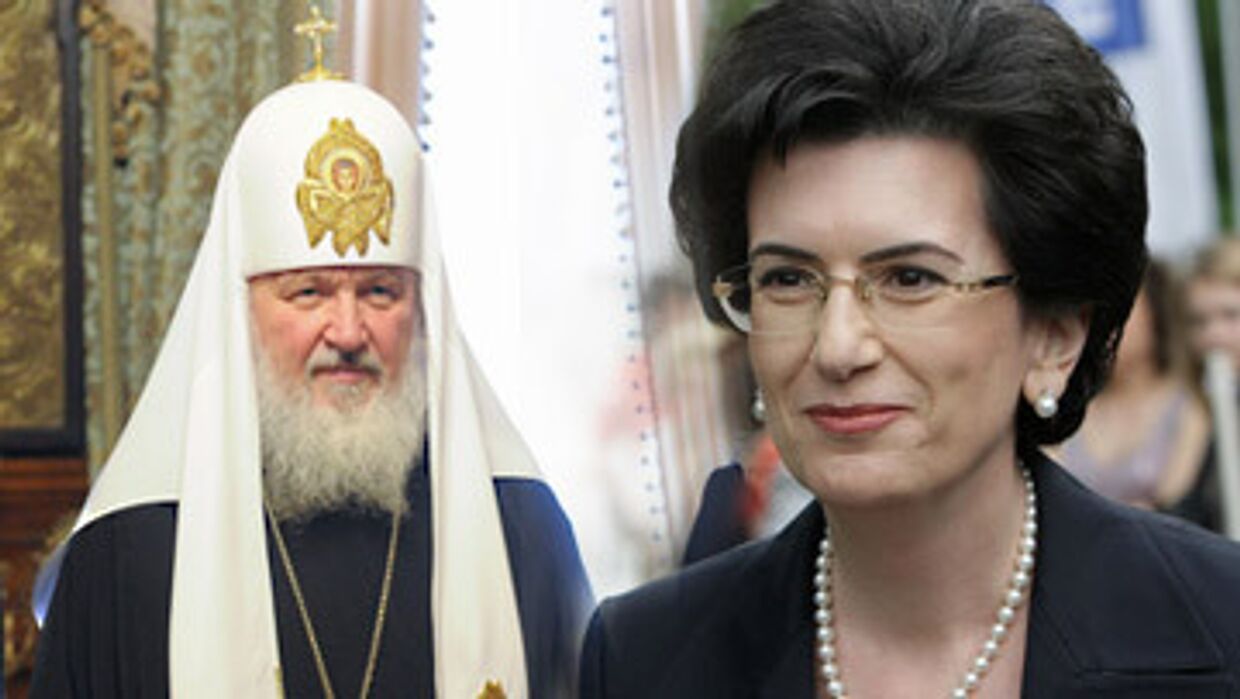 Нино Бурджанадзе встретилась с Патриархом Кириллом