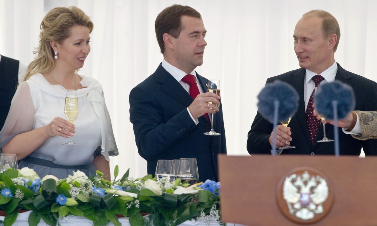 Торжественный прием в Кремле по случаю празднования Дня России