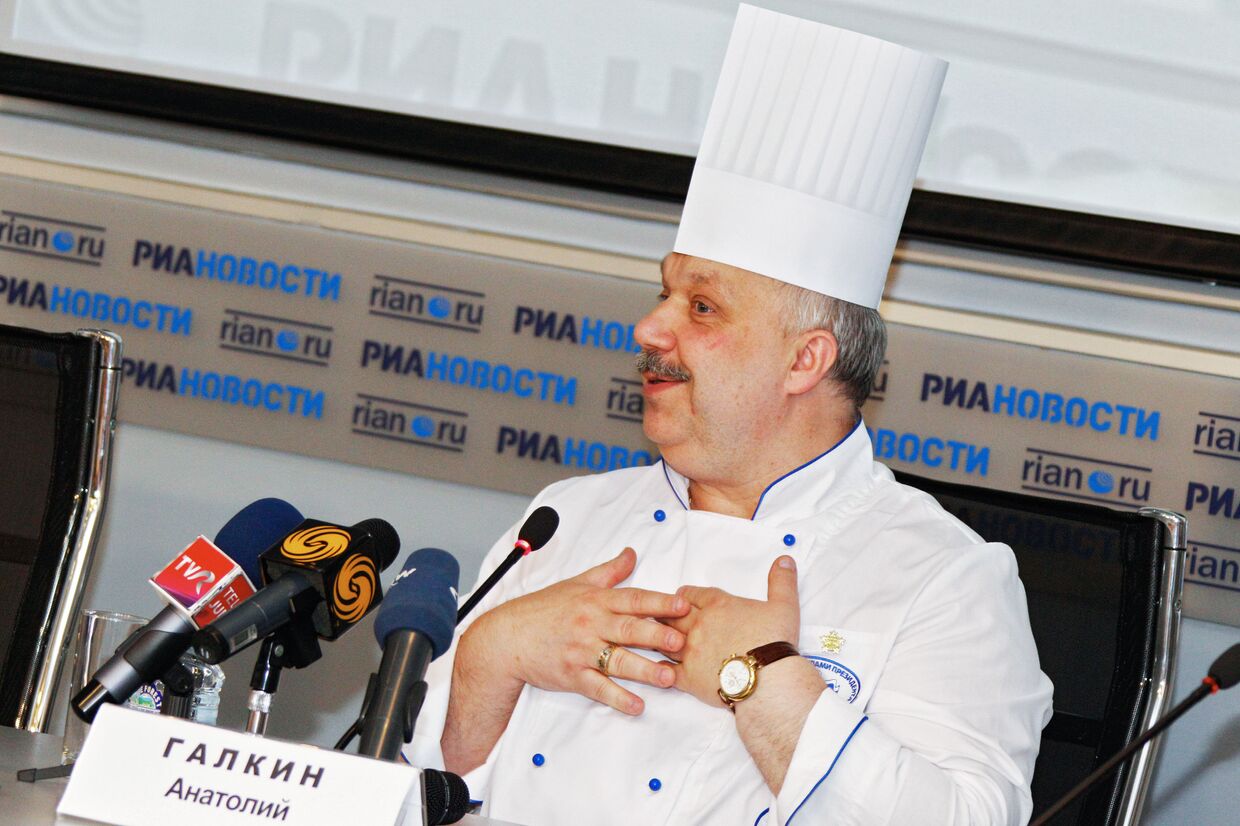 Презентация книги шеф-повара российского Белого дома А.Галкина