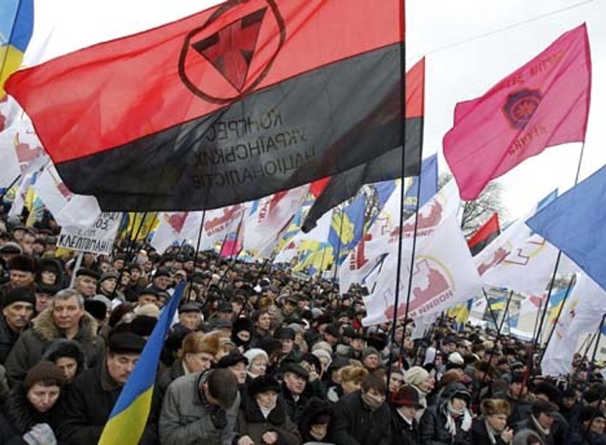 Украина отметила День соборности украинских земель