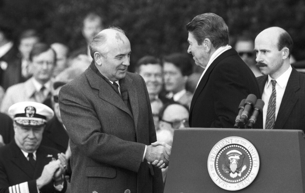 Официальный визит в США М. С. Горбачева