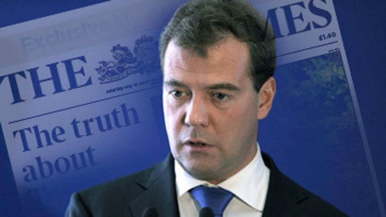 Наступление британской газеты Times на Медведева