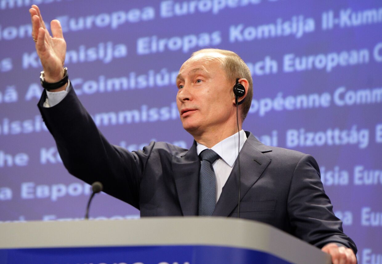Совместная пресс-конференция премьер-министра РФ и главы Еврокомиссии