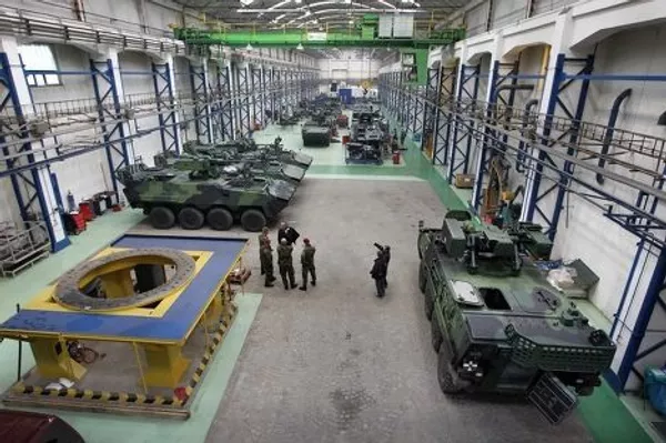 Как собирают БТР: Pandur II 8x8