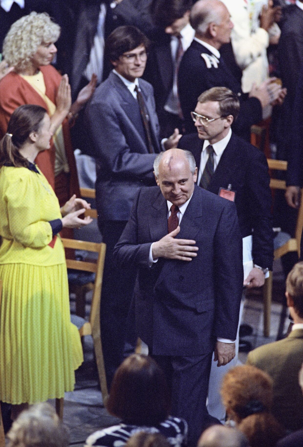 Визит Президента СССР М.С. Горбачева в Норвегию