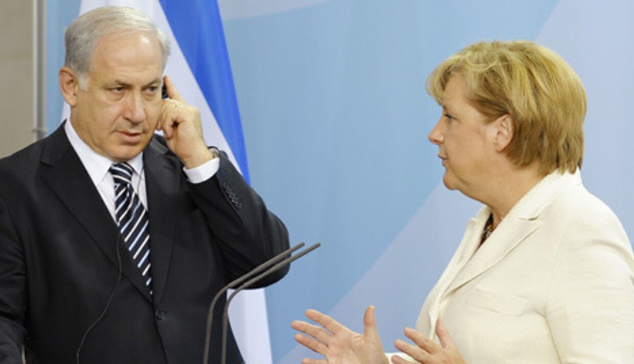 премьер-министр Биньямин Нетаньяху инициировал телефонную беседу с канцлером Германии Ангелой Меркель
