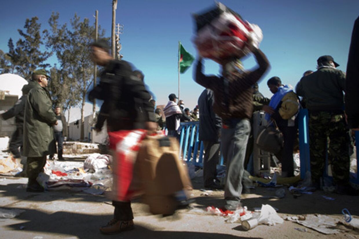 Ситуация на границе Ливии и Туниса стала критической