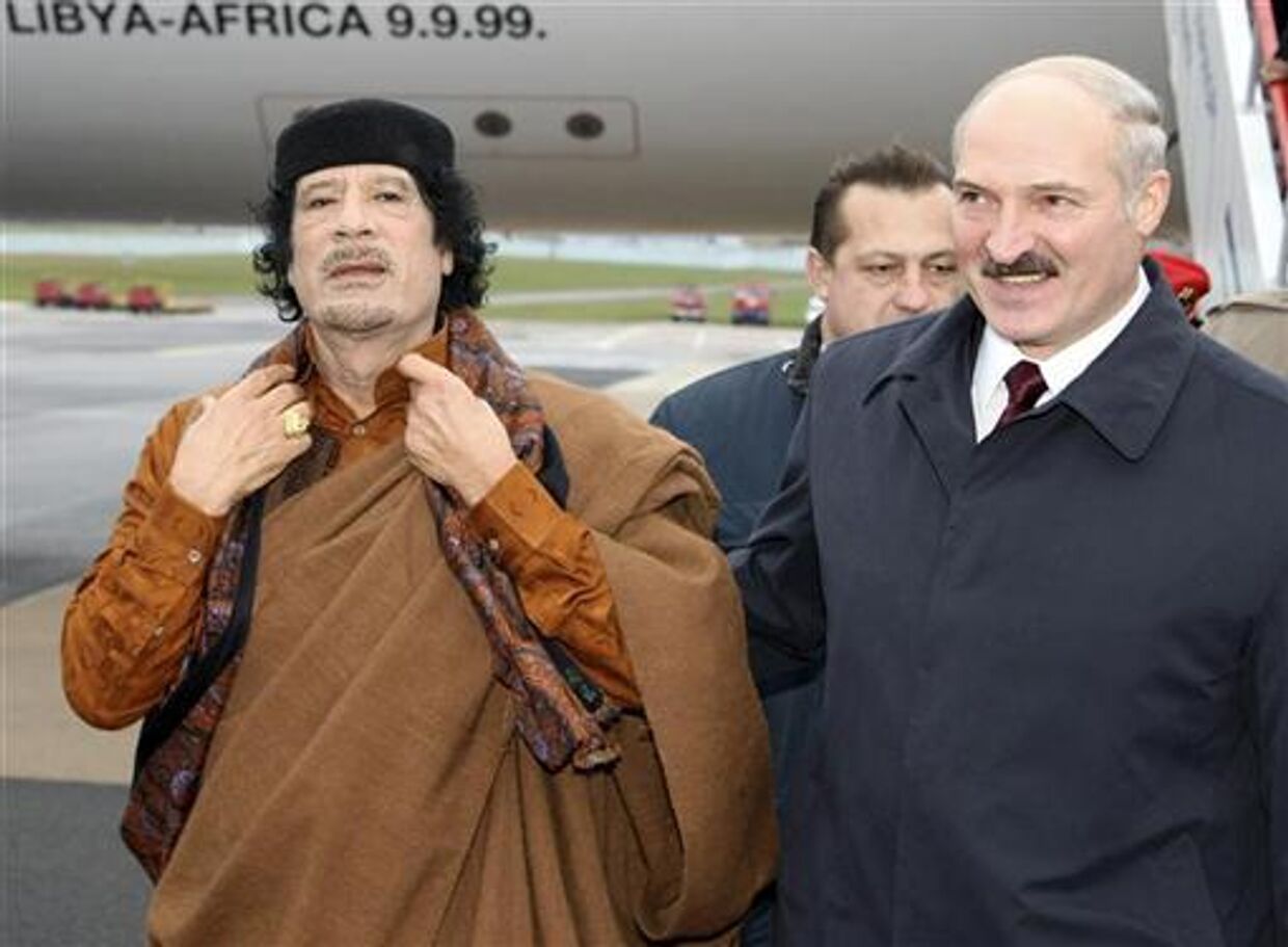 Дружба Лукашенко и Каддафи
