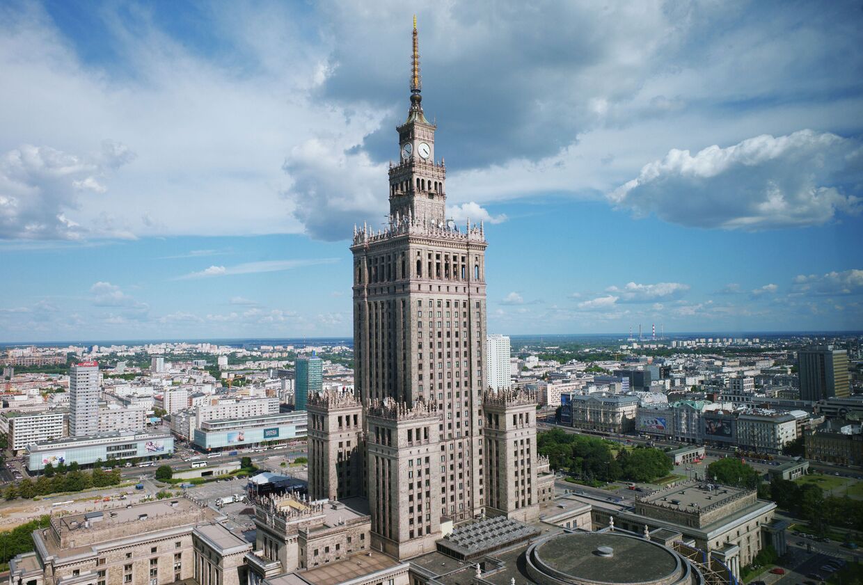 Дворец культуры и науки в Польше