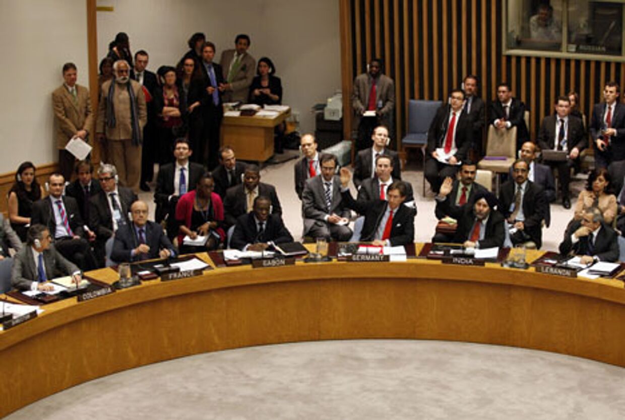 ООН проголосовала за военные действия в Ливии