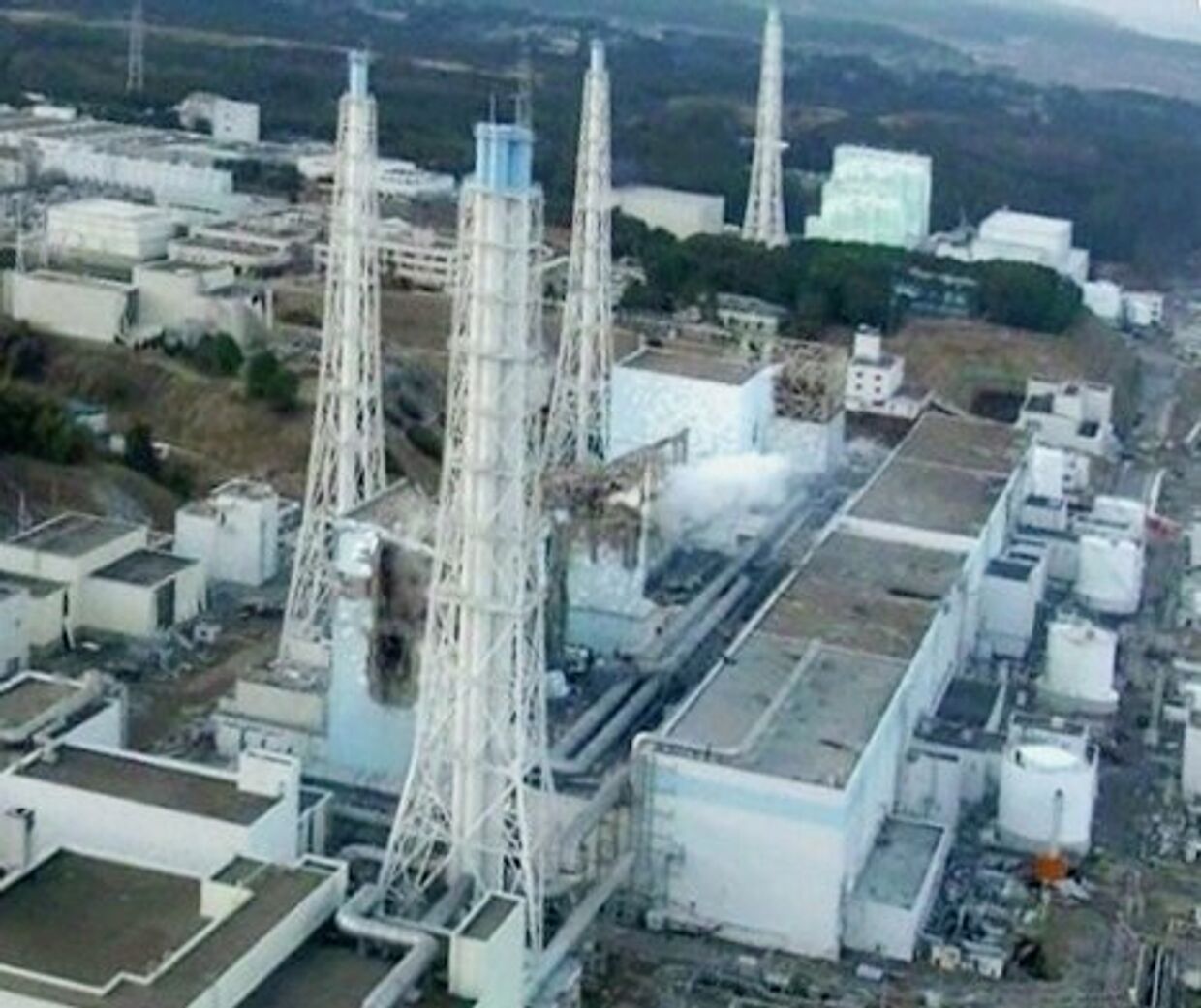 Ситуация на АЭС Фукусима-1 в Японии после землетрясения