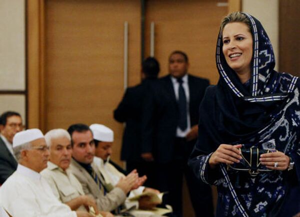 единсвенная дочь правитиля ливии муаммара каддафи Аиша Каддафи