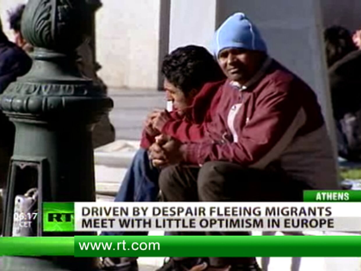 ИноСМИ__Грецию затопил поток мигрантов из Северной Африки