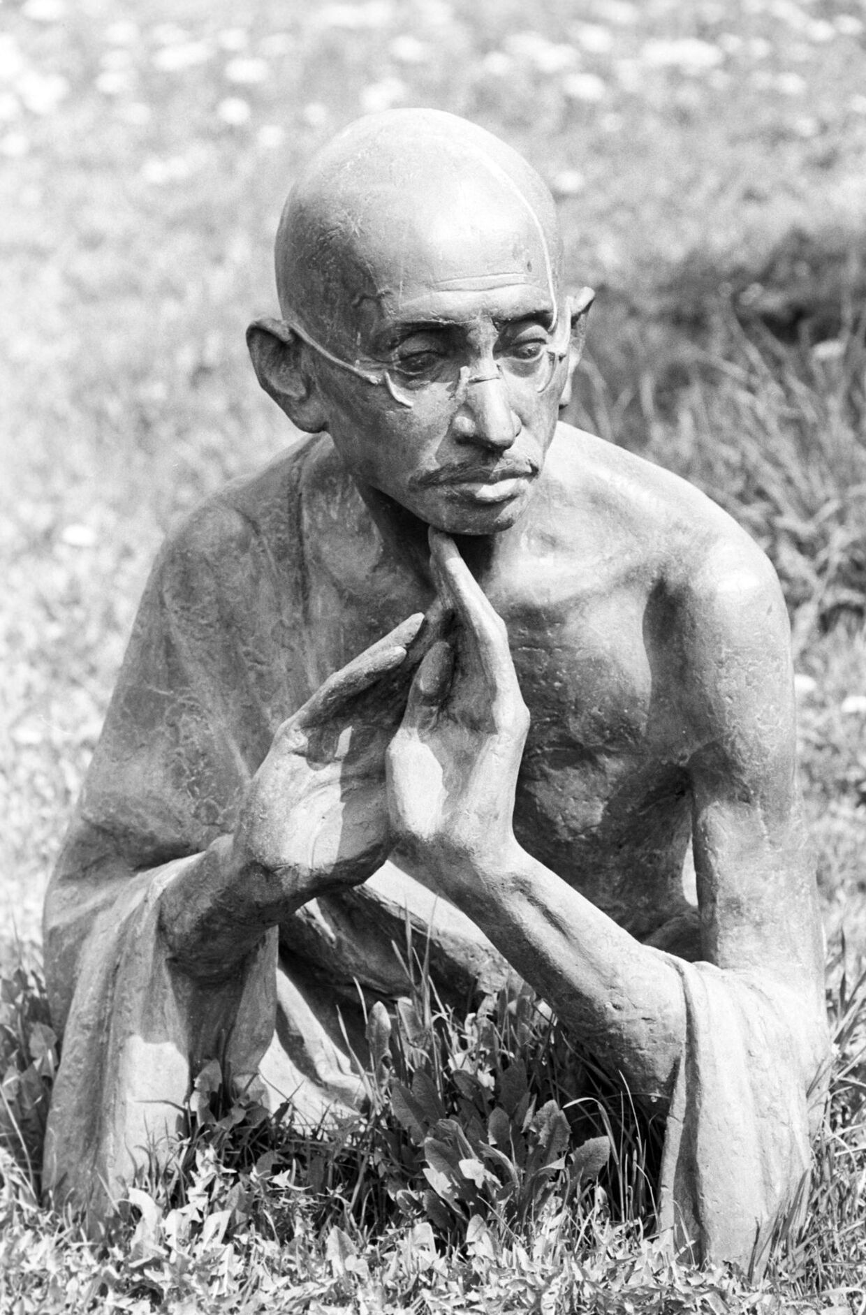 Скульптура Махатмы Ганди