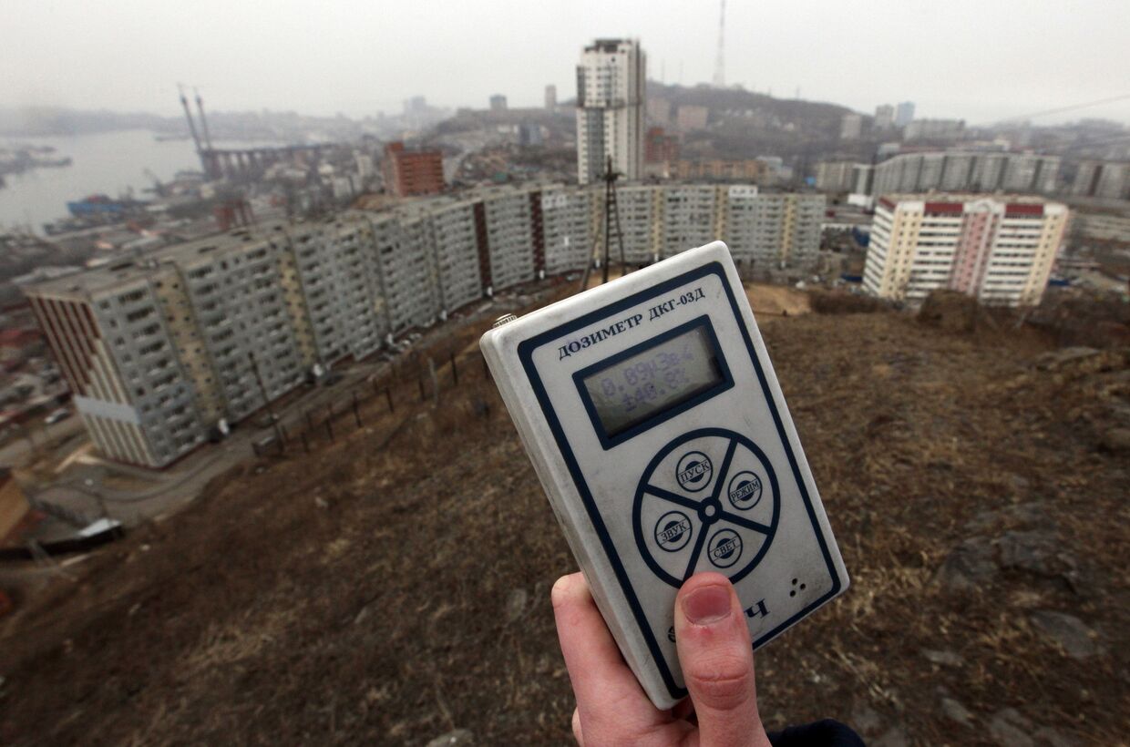 Радиационная обстановка на Дальнем Востоке России после взрыва на АЭС в Японии