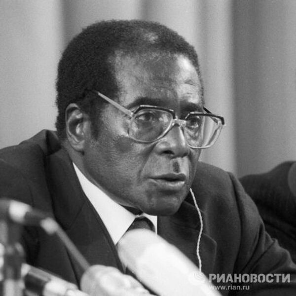 Премьер-министр республики Зимбабве Роберт Габриэль Мугабе