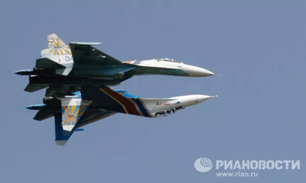 Авиашоу на Ростовском военном аэродроме