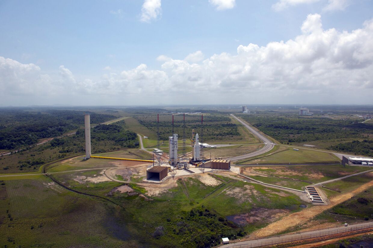 Космодром Европейского космического агентства (ESA) в Куру (Французская Гайана) готов увеличить количество запусков российских ракет-носителей «Союз»