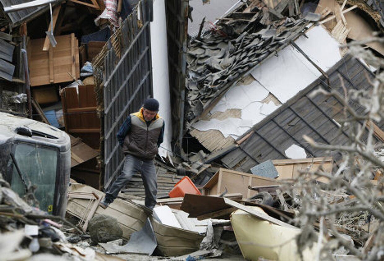 Новое мощное землетрясение в Японии 7 апреля 2011 года