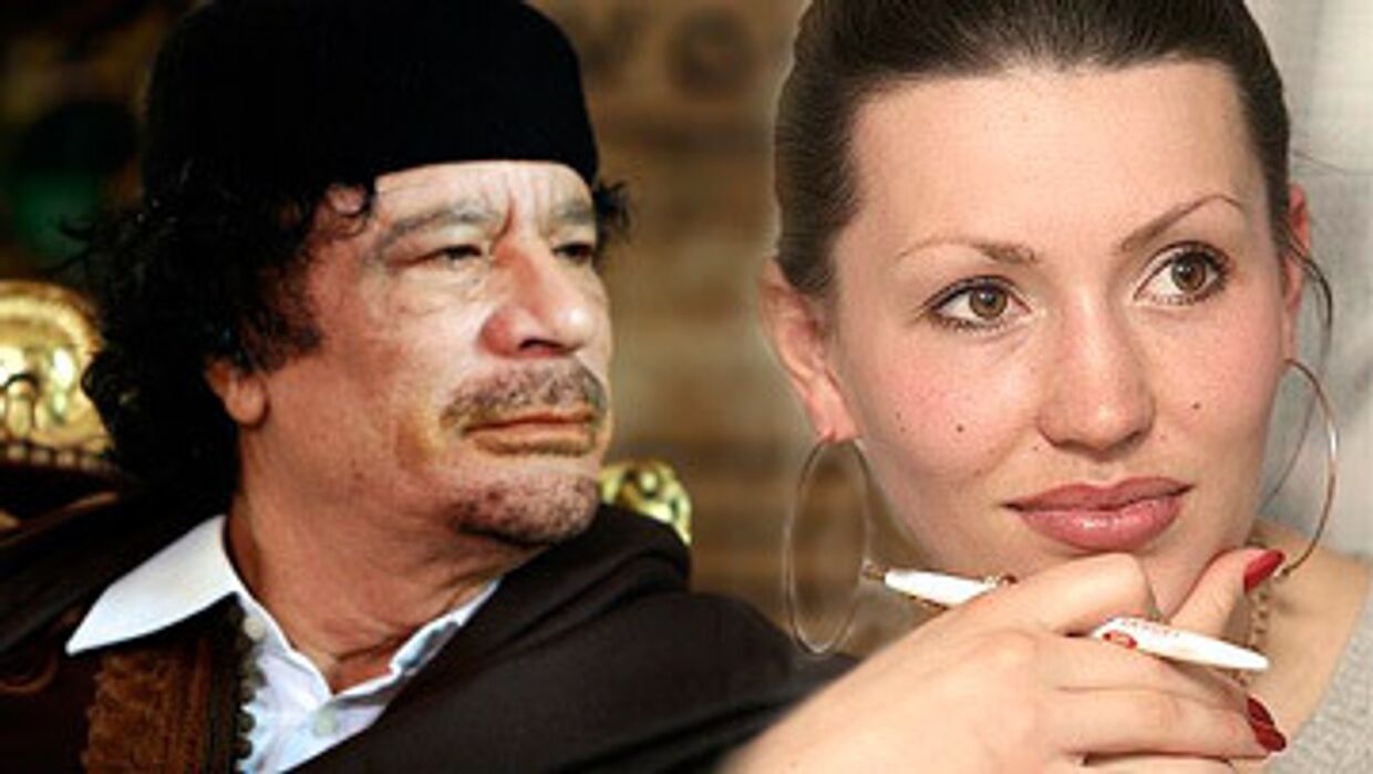 Медсестра лидера Ливии Муамра Каддафи Оксана Балинская