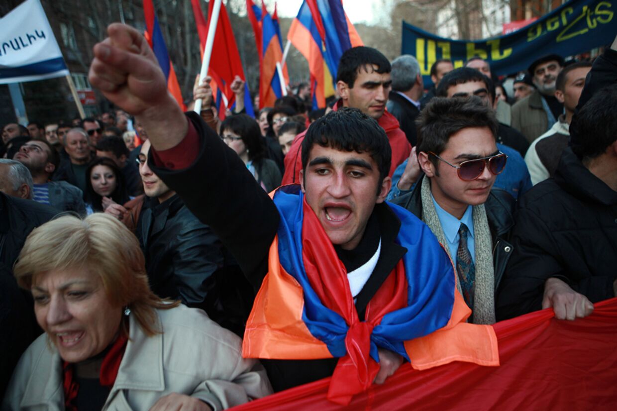 Оппозиционные настроения в Армении