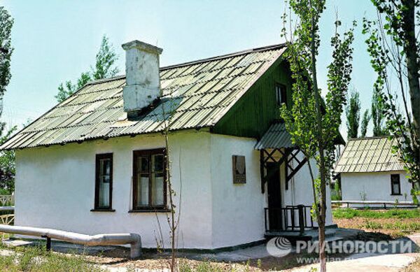 Дом, где провёл ночь перед полётом Гагарин