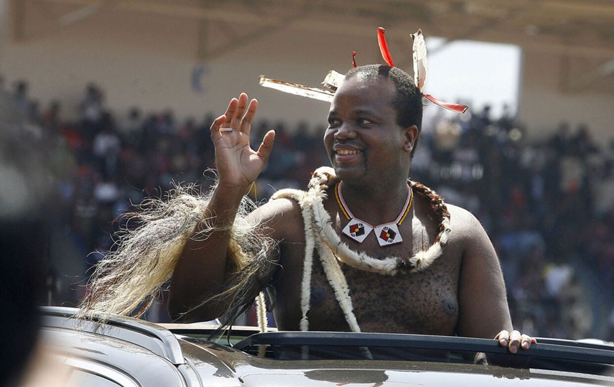 король Свазиленда Мсвати III