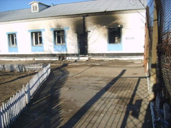 Пожар в колонии в Забайкальском крае
