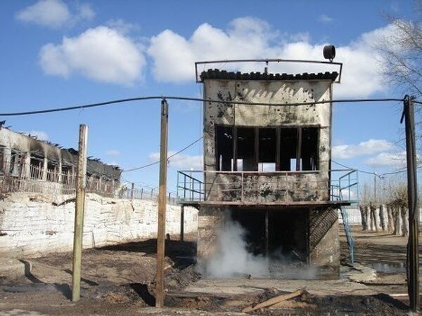 Пожар в колонии в Забайкальском крае