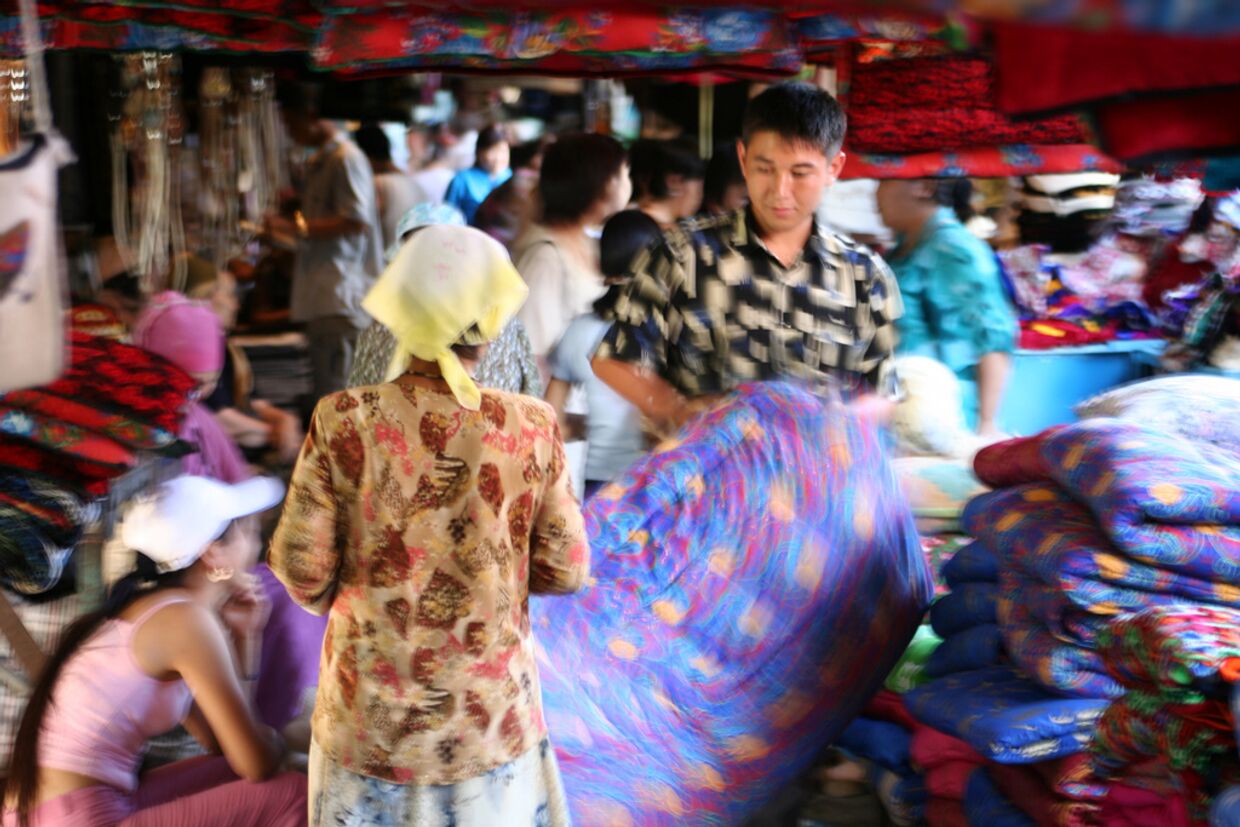 Рынок в Бишкеке