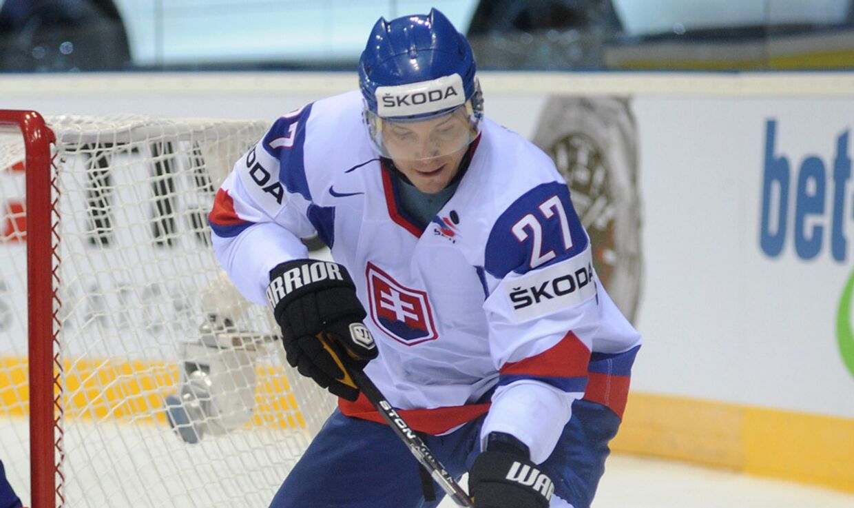 Хоккеист словацкой сборной Ладислав Надь