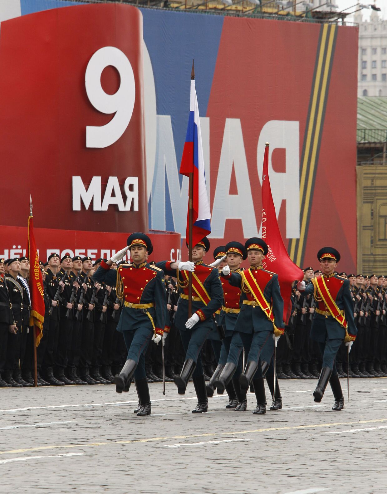 Военный парад, посвященный 66-летию Победы в Великой Отечественной войне