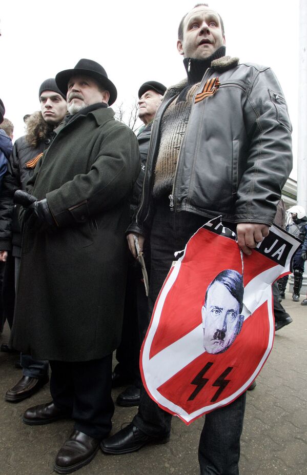 Рижские атифашисты, Рига, 2009 г.