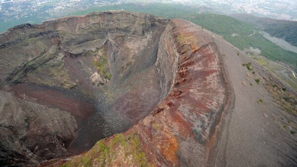 Везувий — единственный действующий вулкан континентальной Европы