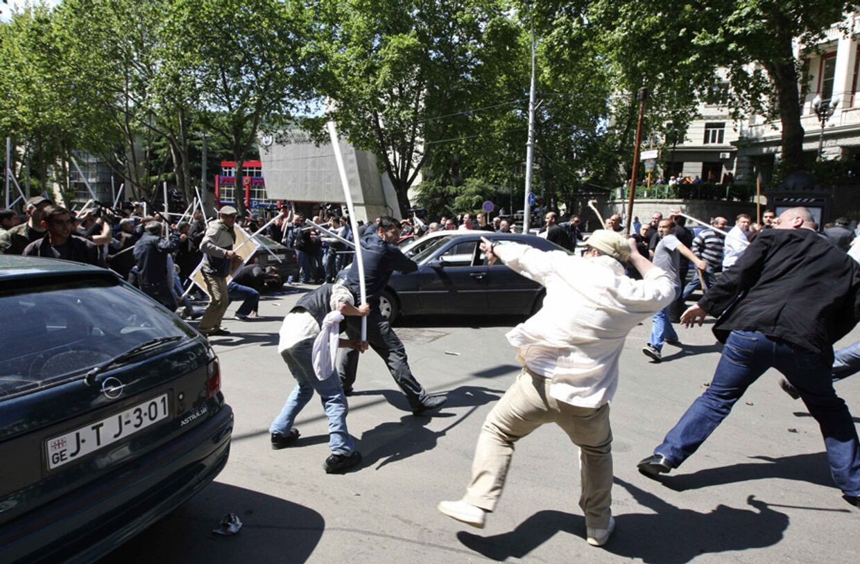 Протестная акция дубинок – итоги трехдневных беспорядков в Тбилиси